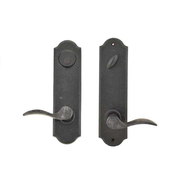 Weslock Left Hand Carlow Tramore Dummy Handle Black L7645H2H20020 - main